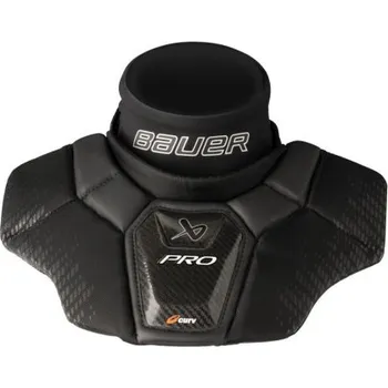 Sada vybavení pro hokejového brankáře Bauer Nákrčník Bauer PRO Certified JR 505482