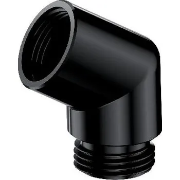 Sprchový držák OMNIRES - Adaptér na sprchovou hlavici, černá T87BL