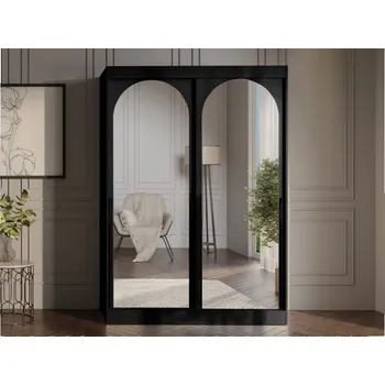 Šatní skříň Šatní skříň Niwez 150, Barva: černá MIRJAN 5903211425332