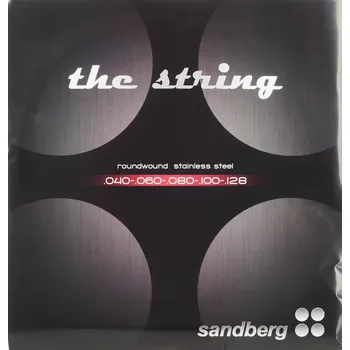 Struna pro kytaru a smyčcový nástroj SANDBERG Bass Strings 40-130tw