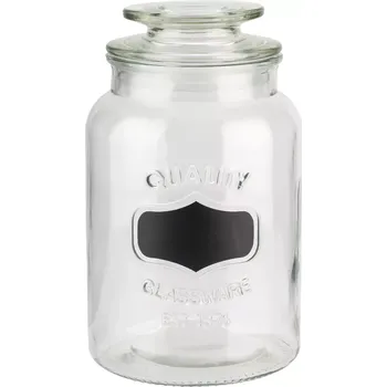 Dóza na potraviny APS Skladovací sklo, obsah: 1,20 litru, výška: 195 mm, průměr: 115 mm