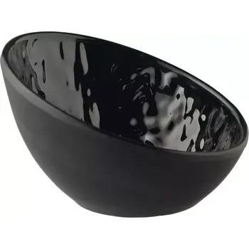 APS Tao miska, černá, objem: 0,07 litru, výška: 65 mm, délka: 105 mm