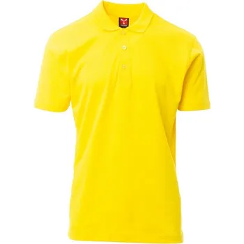 Pánské tričko Payperwear Pánská polokošile Amalfi s perleťovými knoflíky Barva: Žlutá, Velikost: XXL