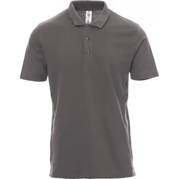 Pánské tričko Payperwear Pánská polokošile Amalfi s perleťovými knoflíky Barva: šedá ocelová, Velikost: 4XL