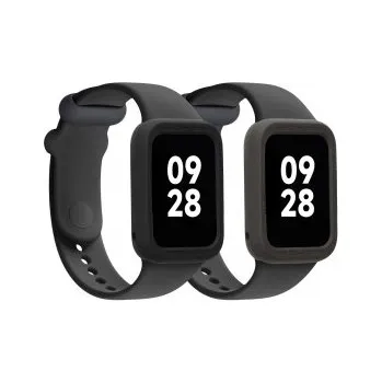 Pouzdro na mobilní telefon 2x Pouzdro pro Xiaomi Mi Band 8 Pro - šedá