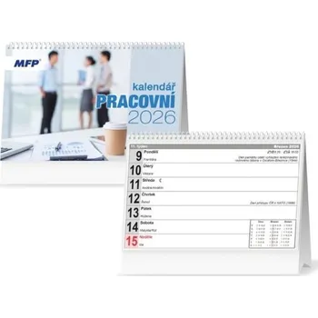 Kalendář Kalendář stolní Pracovní 2026 / 13,5cm x 16cm / 1061675