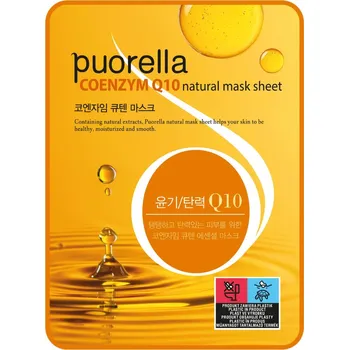 Pleťová maska Puorella výživná maska s koenzymem Q10, 21 g
