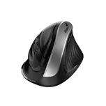 Genius Ergo 8250S /Bezdrátová/Vertikální/Optická/Pro praváky/1 600 DPI/USB/ černá-stříbrná