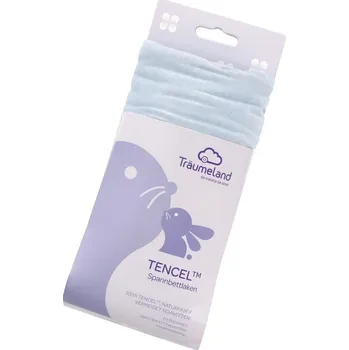 Prostěradlo TRÄUMELAND prostěradlo Tencel UNI hellblau