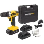 POWERPLUS POWX00501 Aku šroubovák 20V 3x1,5Ah s přísluš.