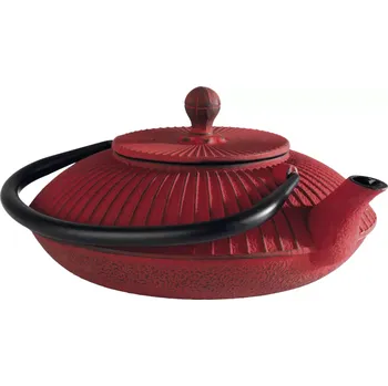 Konvice na čaj APS Asia 800 ml červená