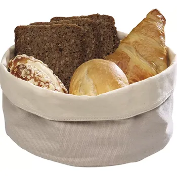 chlebník APS Pytlík na pečivo, béžový, výška: 80 mm, průměr: 170 mm