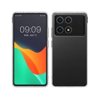 Pouzdro na mobilní telefon Průhledné pouzdro pro Xiaomi Poco X6 Pro 5G - průhledná