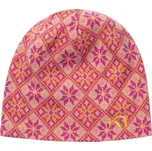 Dámská merino čepice KARI TRAA ROSE oz Růžová, Fialová, Žlutá