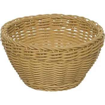 chlebník APS Profi Line Košík kulatý, béžový, výška: 80 mm, průměr: 160 mm