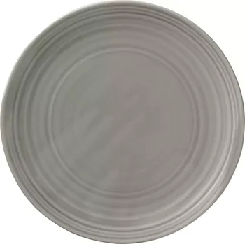 Talíř Mělký talíř Bauscher Country House průměr 22,9 cm, šedý