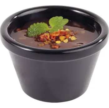 APS Casual dipová mistička, černá, objem: 0,04 litru, výška: 37 mm, průměr: 60 mm