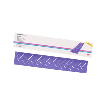 Příslušenství k nářadí 3M CUBITRON II Hookit brusivo na hoblík 737U, 70 x 396 mm, s více otvory, P240, 51416, 1 ks