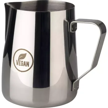 Konvička na mléko APS Mléčná/Univerzální konvice, Obsah: 0,80 litru, Výška: 125 mm, průměr: 105 mm "Vegan"