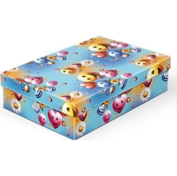 Školní kufřík Školní krabice na výtvarné potřeby 330 x 225 x 80 E