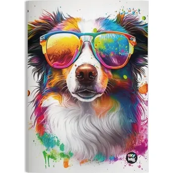 Sešit Karton P+P Sešit školní Pes 444 - A4 / linka / 40 listů