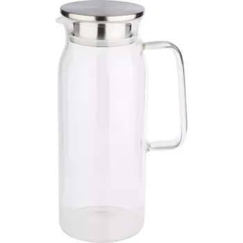 APS Skleněná karafa, objem: 1,50 litru, výška: 260 mm, délka: 100 mm, šířka: 140 mm