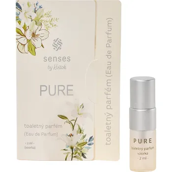 Dámský parfém Kvitok Senses Toaletní parfém Pure - vzorek (2 ml) - s vůní máty, jasmínu a zeleného čaje Varianta: vzorek (2 ml) - s vůní máty, jasmínu a zeleného čaje