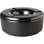APS Casual popelník, černý, výška: 50 mm, průměr: 115 mm