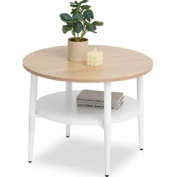 Křeslo Mebel Partner Randolf S (sonoma + bílá)