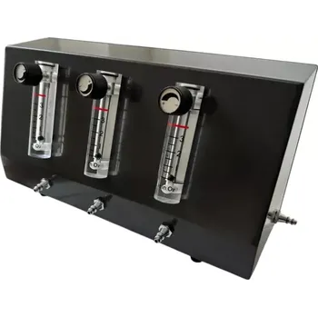 Kyslíkový koncentrátor Rozbočovač kyslíku - Flow Splitter s mech. průtokoměry 3x3L/min - FS-02 OXTm
