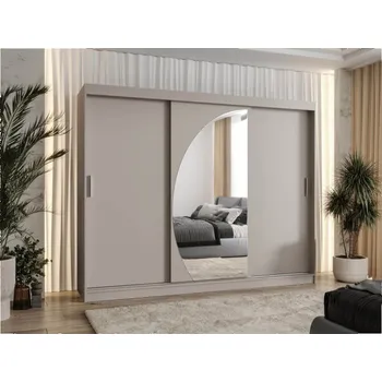 Nábytek Šatní skříň Grilion 250, Barva: kašmír, Zásuvky: Ne MIRJAN 5903211418402