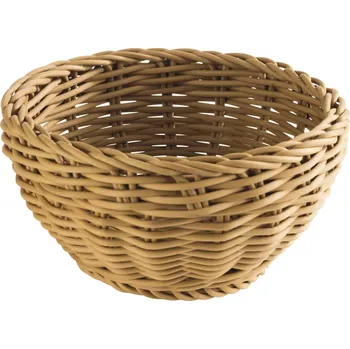 chlebník APS Profi Line Koš kulatý, hnědý, výška: 80 mm, průměr: 160 mm