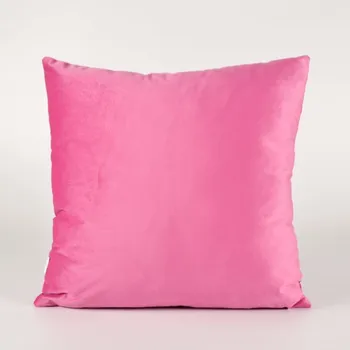 Povlak na polštář se semišovým vzhledem 45x45 růžový