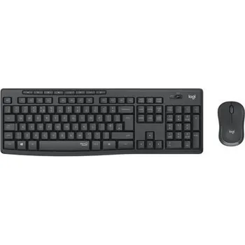 Klávesnice Logitech klávesnice s myší Wireless Silent Combo MK295, HUN, silent, grafitová