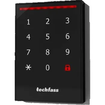 WRE 121K BK - Duální čtečka s numerickou klávesnicí, černá