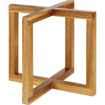 APS Wood Bufetový stojan, světlý, výška: 175 mm, délka: 200 mm, šířka: 200 mm