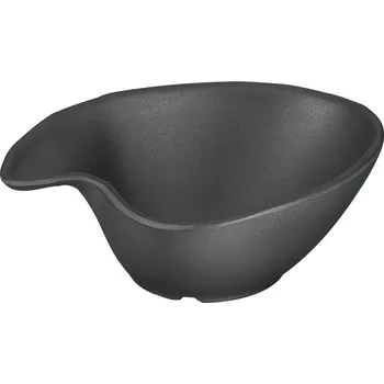 APS Zen mísa, černá, objem: 0,20 litru, výška: 50 mm, délka: 145 mm