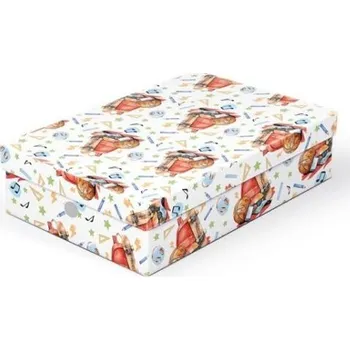 Školní kufřík Školní krabice na výtvarné potřeby 330 x 225 x 80 C