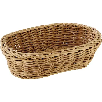 chlebník APS Profi Line Koš oválný, hnědý, výška: 60 mm, délka: 190 mm, šířka: 120 mm