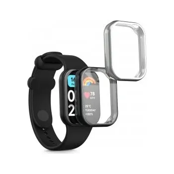 Pouzdro na mobilní telefon 2x Pouzdro pro Xiaomi Mi Band 8 Pro - stříbrná, černá