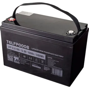 T6 power Baterie LiFePO4, 12.8V, 100Ah, 1280Wh, Bluetooth, T16 T6LFP0008