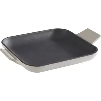 Pánev APS Litinové servírovací pánvičky, výška: 20 mm, délka: 130 mm, stříbrná