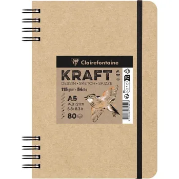 Clairefontaine 975940C Skicář 80 A5 115 g