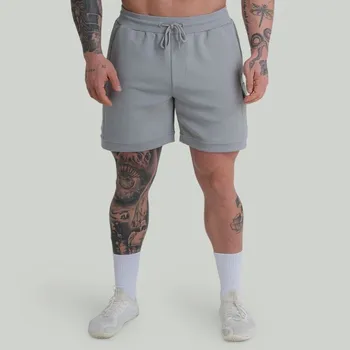 Pánské kraťasy GymBeam Šortky ZOA Smoke - STRIX Barva: šedá, Velikost: S