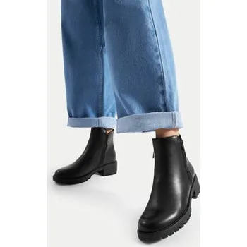 Dámské kozačky Polokozačky Jenny Fairy JILL HY12618-3 Černá 39