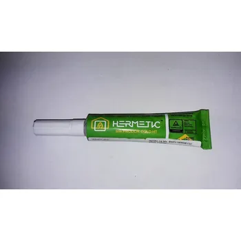 Průmyslové lepidlo Lepidlo na těsnící šňůru 22ml (Hermetic lepidlo na tešenící a izolační šnůru do dvířek na kotel 22ml 1100°C)