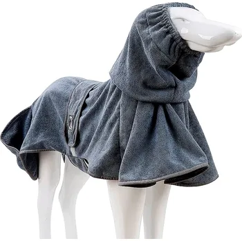 Dámský župan DogLemi Psí ručník/ župan šedý XL