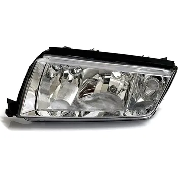 Přední světlomet Škoda Fabia-Přední světlo H7+H3 DPA chrom levé