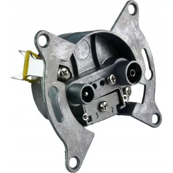 Elektrická zásuvka Zásuvka DPM stříbrná