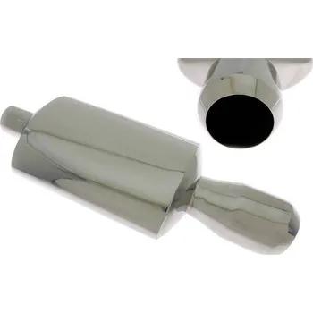 Výfuková trubka Sportovní výfuk 1x 101mm, vstup 63,5mm TurboWorks_1